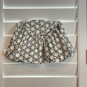 Pink Chicken Sunburst Print Skirt Navy White Size 2Y